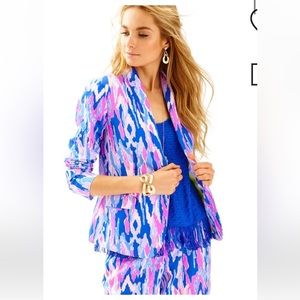 Lilly Pulitzer Saffron Printed Blazer
